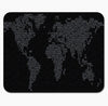 Vintage Cool World Map Mouse Pad